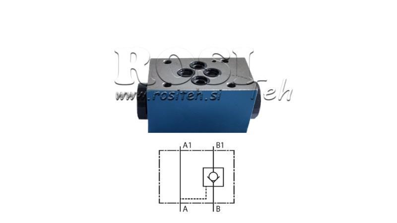 VÁLVULA DE RETENÇÃO CETOP 3 (B)