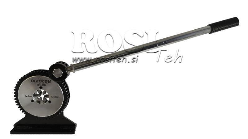 FERRAMENTA MANUAL DE CRIMPAGEM PARA MANGUEIRAS DE BAIXA PRESSÃO 5-36mm 6 DENTES