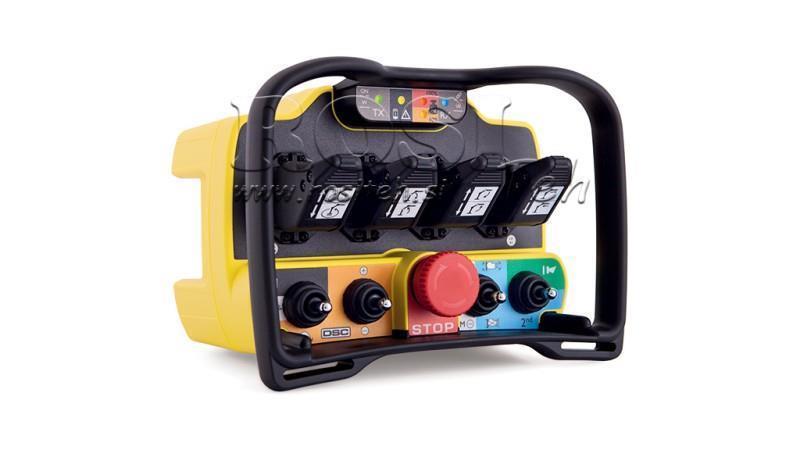 CONTROLE REMOTO POR RÁDIO - PROPORCIONAL - ZEUS2 M4 10014 Plus