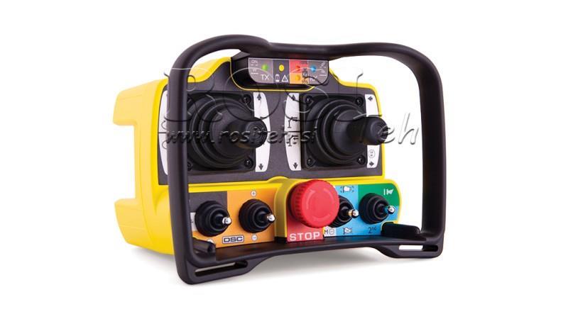 CONTROLE REMOTO POR RÁDIO - PROPORCIONAL - ZEUS2 B2 10016 Plus