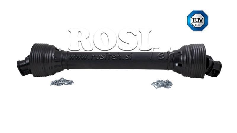 CARDAN SHAFT HOMOLOGADO CE linha profi CAT.8 comprimento 1000mm