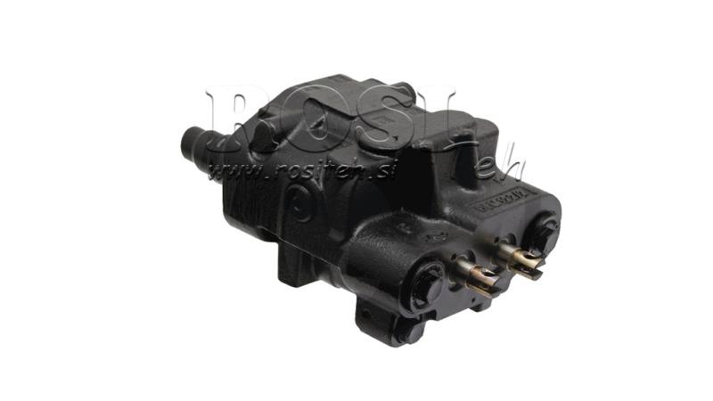 VÁLVULA DE CONTROLE HIDRÁULICO DLM-122/2 2xP80 L/min DETECÇÃO DE CARGA COM FUNÇÃO FLOTANTE