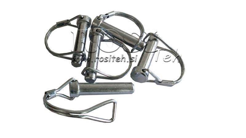 CONJUNTO DE CLIPS DE SEGURANÇA SEMICIRCULARES fi 8/45 mm (5pcs)