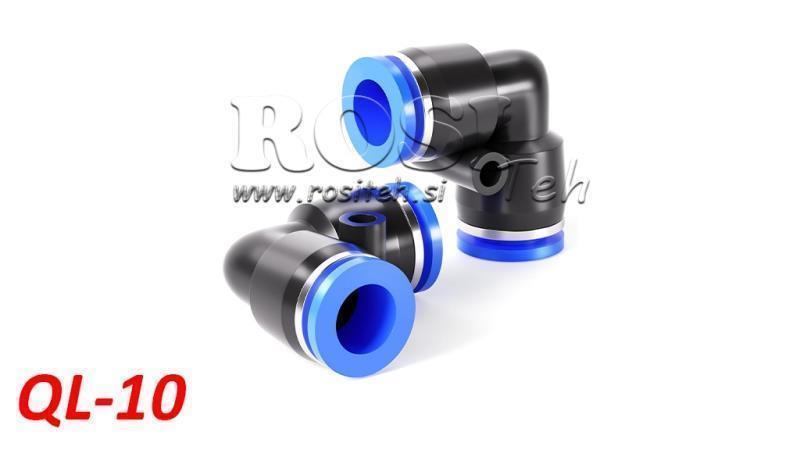 CONECTOR ANGULAR PNEUMÁTICO TPA SEM ROSCA QL-10