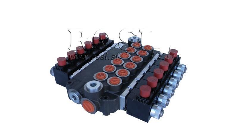 VÁLVULA HIDRÁULICA 6xZ80 12V DC