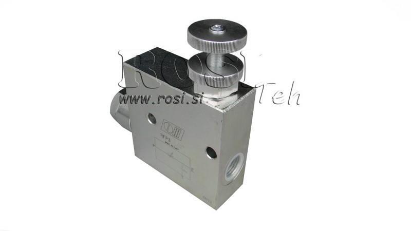VÁLVULA DE PRIORIDADE RFP3 1/2 tanque aberto