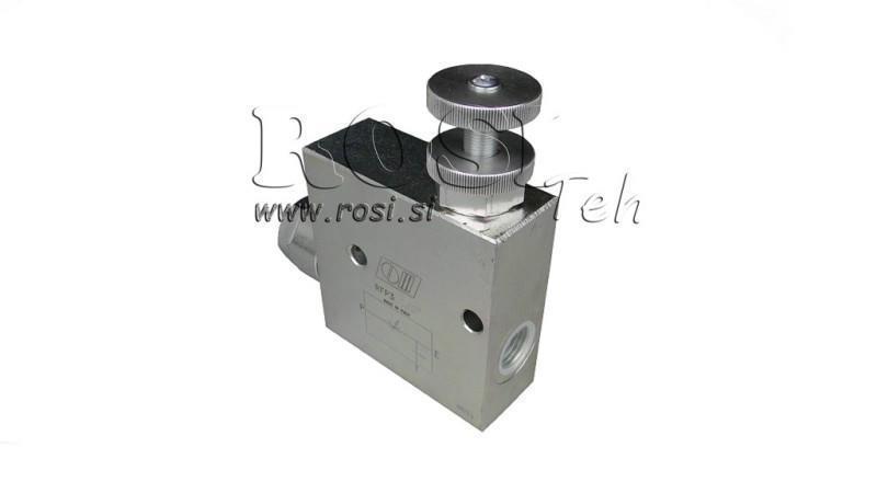VÁLVULA DE PRIORIDADE RFP3 3/8 tanque aberto