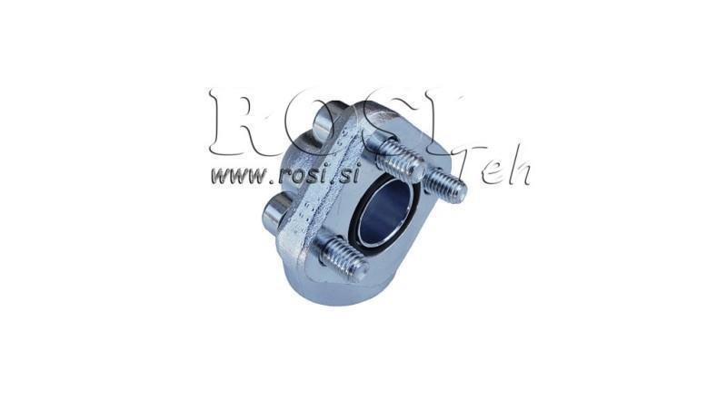 CONECTOR DE TUBO 3/8 - FLANGE DE ÂNGULO fi 30