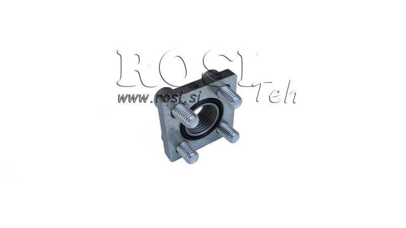 CONEXÃO DE TUBO 3/8 - FLANGE PLANA fi 30