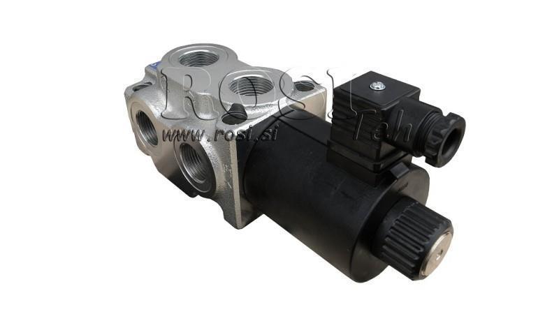VÁLVULA 6 VÍAS 3/4 (6/2) 12V - 140lit