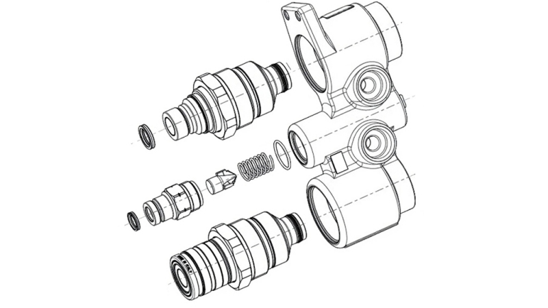 BLOCO MULTIFASTER COM ACOPLAMENTOS RÁPIDOS