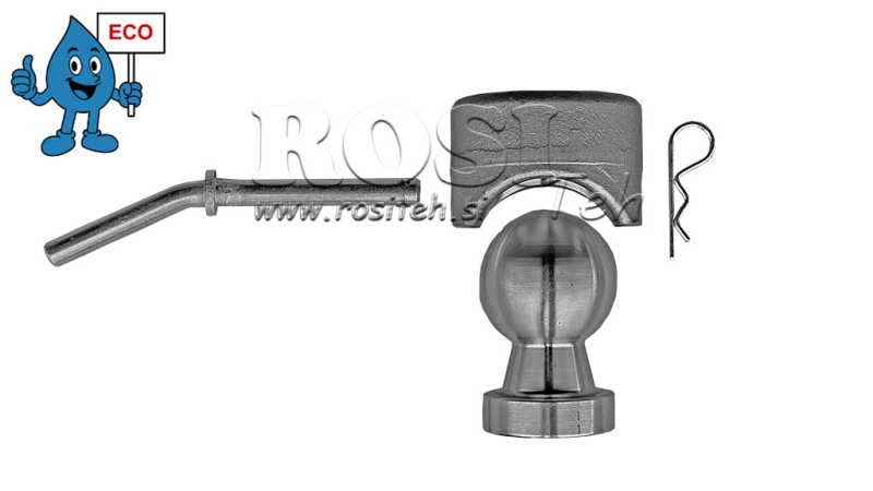 BOLA TRICOLOR PARA CAIXÃO DE CARGA Φ75 ECO