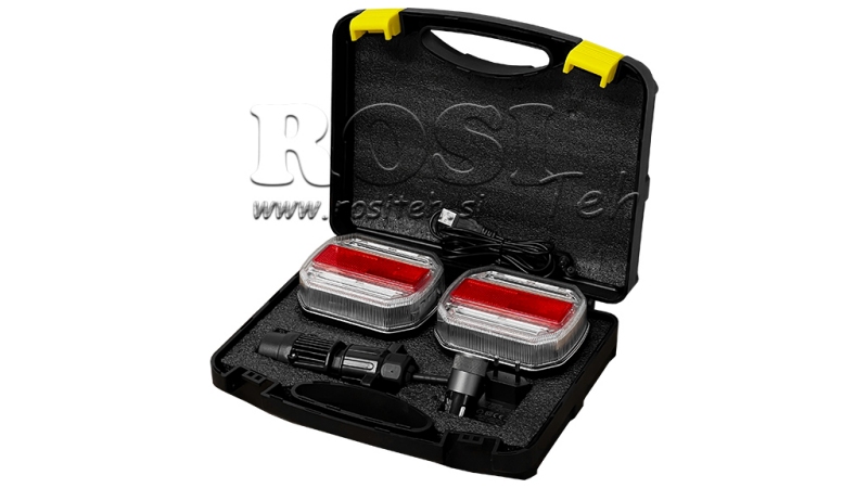 KIT DE LUZ MAGNÉTICA LED - SEM FIO 12/24V CANBUS