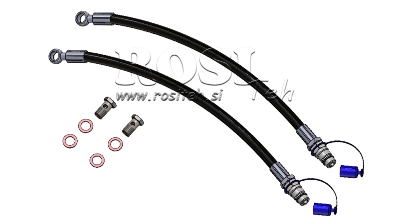 CONJUNTO DE TUBOS PARA TERCEIRO PONTO HIDRÁULICO