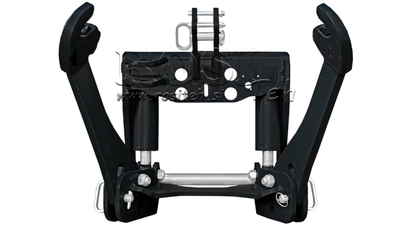 LEVANTE HIDRÁULICO FRONTAL UNIVERSAL CAT. 2 1500KG PRETO (RAL 9005)