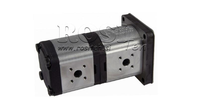 BOMBA HIDRÁULICA TRACTOR - OEM 47129338 - CNH TLA 4WD 23 11 cc ESQUERDA