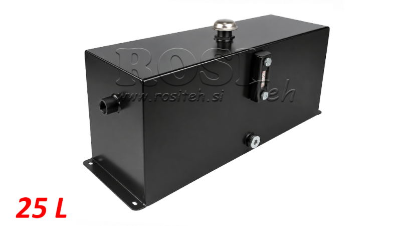 TANQUE METÁLICO 25 LITROS CUBE 260X210X600MM COMPLETO COM EQUIPAMENTO