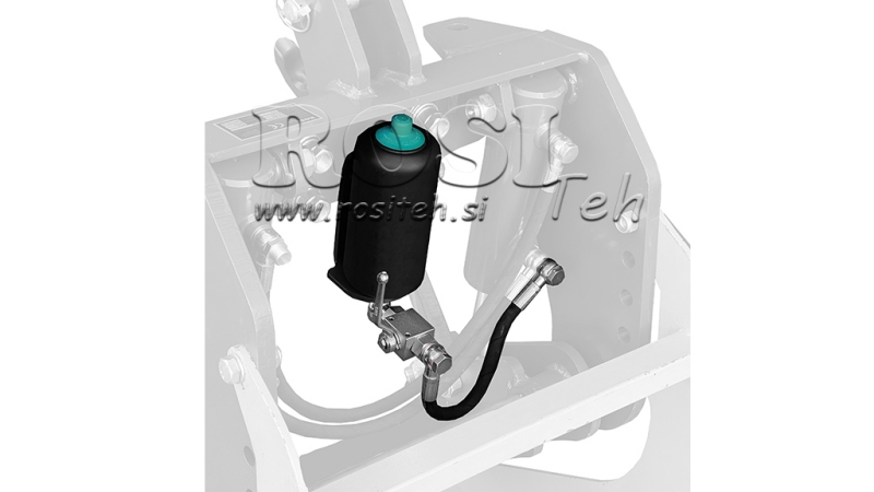 KIT DE AMORTECIMENTO COM ACUMULADOR DE MEMBRANA