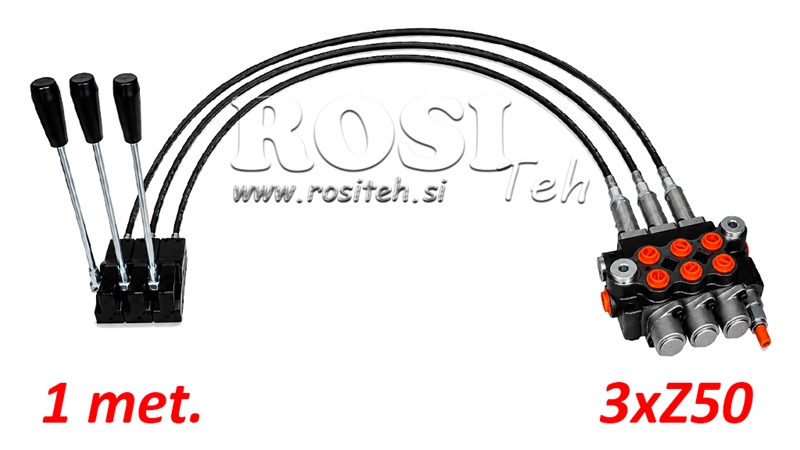 KIT 3xZ50 + JOYSTICK 1 POSIÇÃO L1000