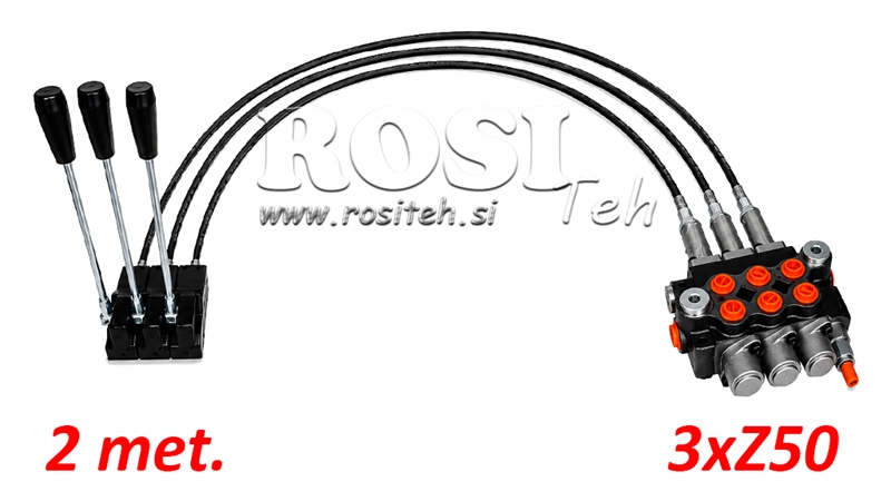 KIT 3xZ80 + JOYSTICK 1 POSIÇÃO L2000
