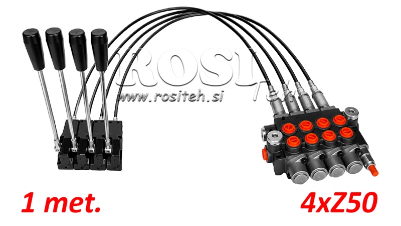 KIT 4xZ50 + JOYSTICK 1 POSIÇÃO L1000