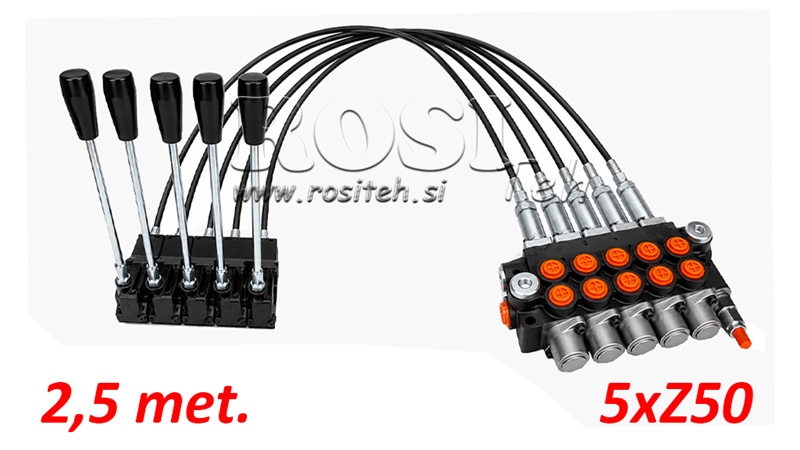 KIT 5xZ80 + JOYSTICK 1 POSIÇÃO L2500