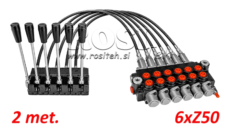 KIT 6xZ80 + JOYSTICK 1 POSIÇÃO L2000