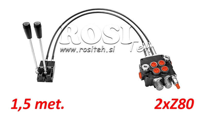 KIT 2xZ80 + JOYSTICK 1 POSIÇÃO L1500
