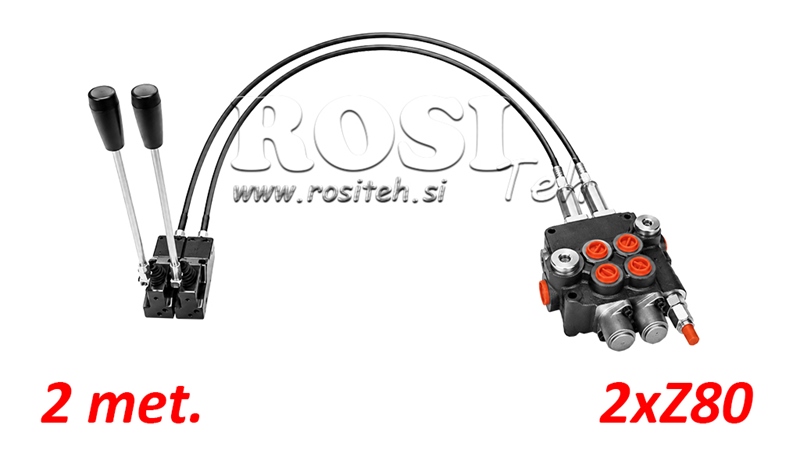 KIT 2xZ80 + JOYSTICK 1 POSIÇÃO L2000