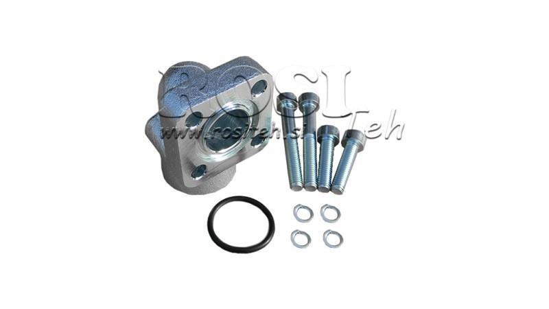 CONEXÃO DE TUBO 1/2 - FLANGE PLANA BOSCH diâmetro 40