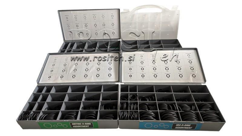 CONJUNTO DE VEDADORES DE BORRACHA 900 pcs