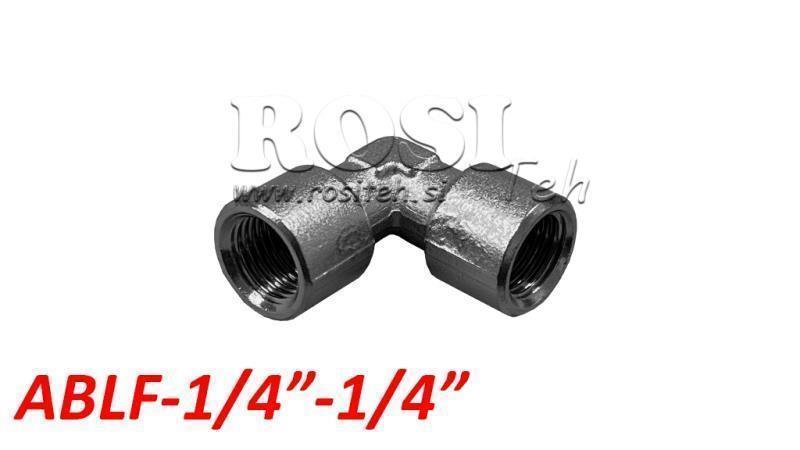 CONEXÃO DE ÂNGULO PNEUMÁTICA CLÁSSICA ABLF-014-014