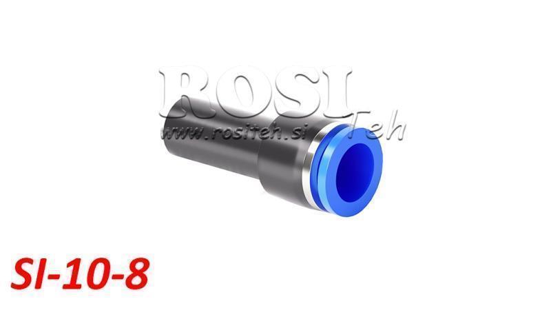 CONECTOR REDUTOR PNEUMÁTICO TPA SEM ROSCA SI-10-8