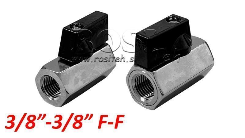 VÁLVULA DE BOLA PNEUMÁTICA VP-PIPE 038-038 F-F