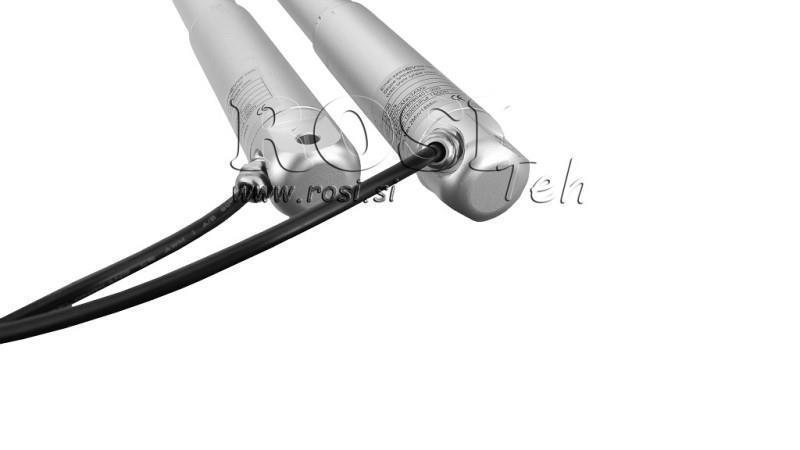 CILINDRO ELÉTRICO 12V 150kg-5mm/sec CILINDRADA 500mm