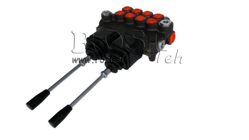VÁLVULA HIDRÁULICA 4xP80 2x JOYSTICK