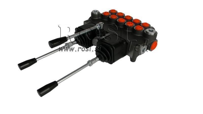 VÁLVULA HID. 5xP80 2x JOYSTICK