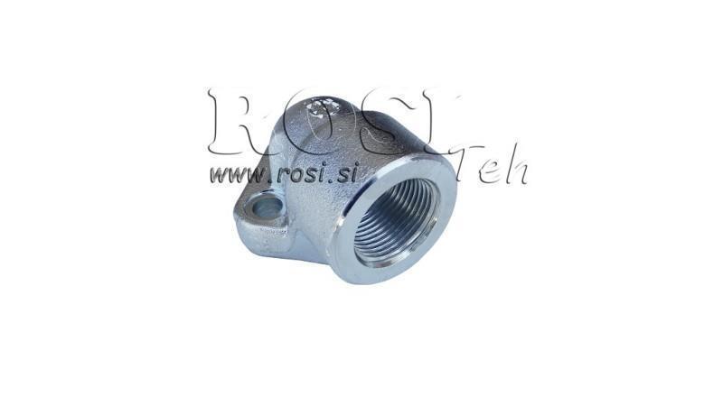 CONEXÃO DE TUBO 1 - FLANGE DE ÂNGULO fi 50