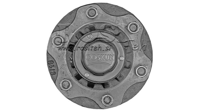 POLOSOVINA BREZ ZAVOR (6 VIJAKOV) - 3000 kg - 250 mm