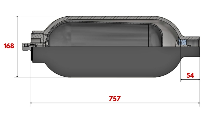 ACUMULADOR HIDRÁULICO 10 LIT - BSP 1