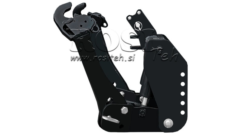 LEVANTE HIDRÁULICO FRONTAL UNIVERSAL CAT. 2 1500KG PRETO (RAL 9005)