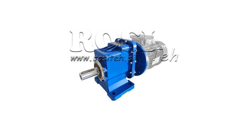 REDUTOR ERC02 PARA MOTOR ELÉTRICO MS80 (1.1-1.5kW) RAZÃO 24:1