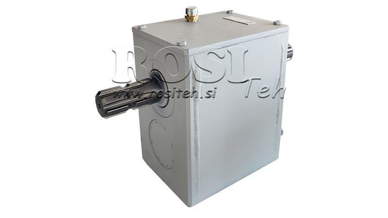 REDUTOR DE TRACTOR - 1:1.85 (80HP-60kW) MASCULINO-MASCULINO