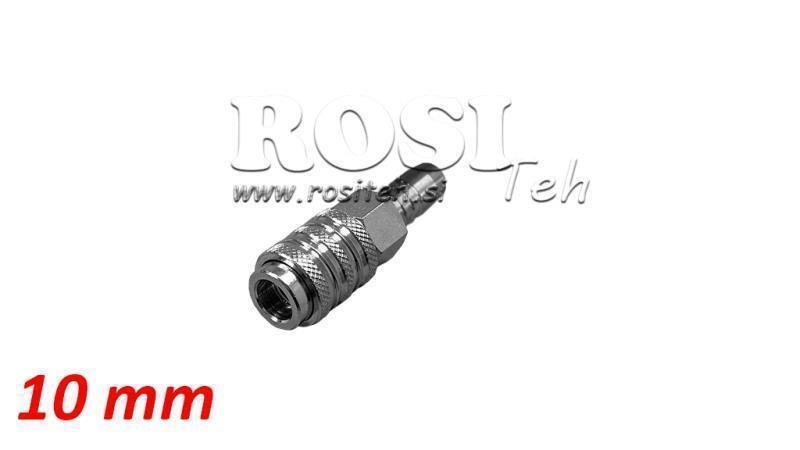 ACOPLAMENTO RÁPIDO PNEUMÁTICO FÊMEA SPRUCE 10mm - DN7.2