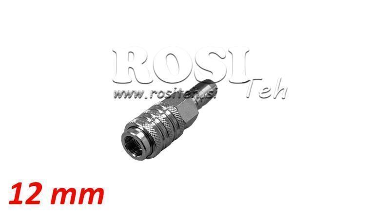 ACOPLAMENTO RÁPIDO PNEUMÁTICO FÊMEA SPRUCE 12mm - DN7.2