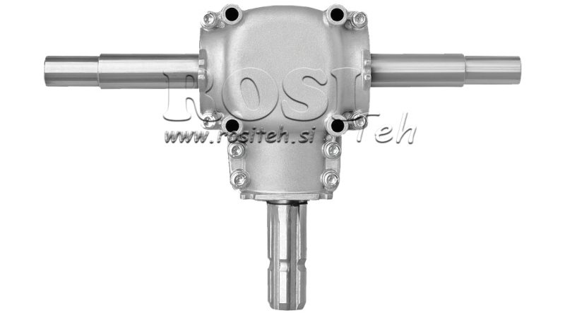 CAIXA DE CÂMBIO ANGULAR DUPLA EIXO 1:1.14 (16.5HP-12KW)