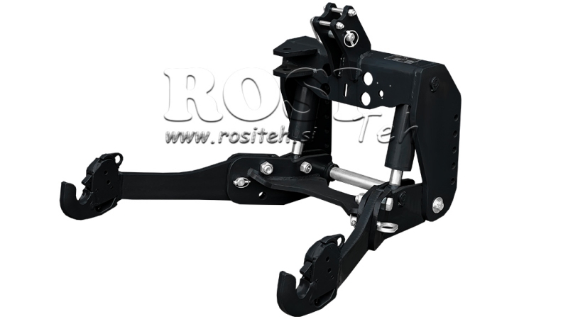 LEVANTE HIDRÁULICO FRONTAL UNIVERSAL CAT. 2 1500KG PRETO (RAL 9005)