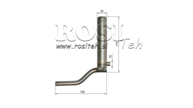 BOLA DE CAMINHÃO BASCULANTE 8 TON PARA CAIXA FI60 DIREITA