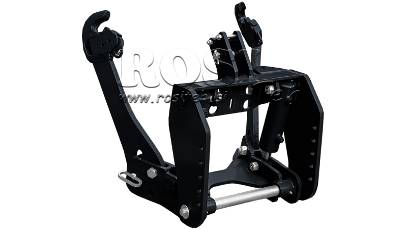 LEVANTE HIDRÁULICO FRONTAL UNIVERSAL CAT. 2 1500KG PRETO (RAL 9005)