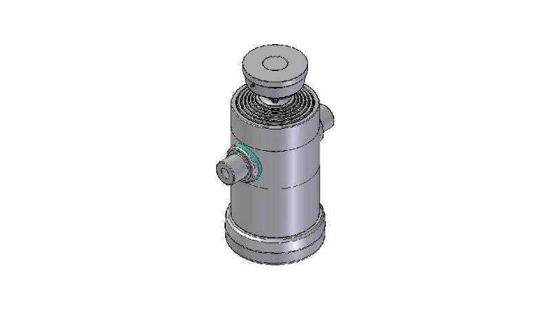 6063S -CILINDRO TELESCÓPICO PADRÃO/BOLA 6 ESTÁGIOS VIAGEM 1920 DIÂMETRO 240